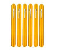 Suoumwa Ramasse-Miettes de Table en Acier, Lot de 6 Pièces, Couleur Or. Idéal pour la Cuisine, pour Ramasser Les Miettes sur Le Plan de Travail.