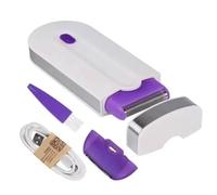 Suoumwa Rasoir pour Femme Rechargeable USB Rasoir Automatique pour le, les Jambes, le Maillot et les Lèvres