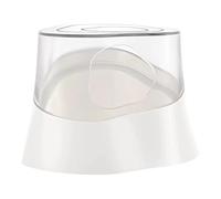 Suoumwa Récipient de Bain de Sable pour Hamster Salle de Bain de Sable pour Créatures Couvercle Facile à Nettoyer Salle de Bain et Salle de Fouille pour Petits Animaux
