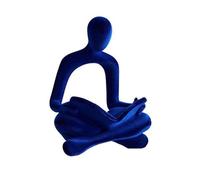 Suoumwa Sculpture Abstraite Art Décor Reader Flock Figurine Modern Sculpture Arts & Crafts A
