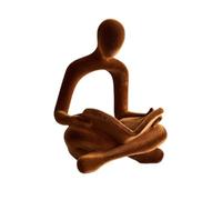 Suoumwa Sculpture Abstraite en Art Décoratif - Figurine Flock pour Accessoires de Bureau B