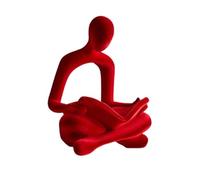Suoumwa Sculpture Décorative d'art Abstrait, Figurine en Forme de Troupeau pour Le Bureau, Accessoires de Bureau C