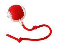 Suoumwa Smart Cat Jouet Automatique Boule de Roulement Fausse Queue Rechargeable Électrique Pet Jouet Interactif Chien Chat Formation Rouge