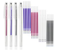 Suoumwa Stylos Effaçables à la Chaleur Marqueurs pour Tissu Stylos Effaçables à la Chaleur pour Marquage de Tissu