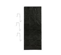 Suoumwa Support de Casquette en Feutre pour Chapeaux de Baseball, Support de Rangement sur Porte, 24 Poches, Sac Mural Multifonction de Grande Capacité, B