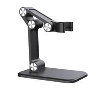 Suoumwa Support de Microscope Pliable et Angle Réglable Adapté au Microscope Numérique WiFi USB Loupe Électronique