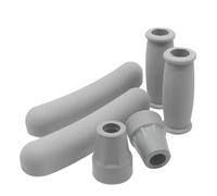 Suoumwa Tampons de Béquilles de Remplacement Cousquets de Coussinets Sous les Bras de Béquille Universels pour les Béquilles en Aluminium Standard avec des Poignées à Main des Aisselles