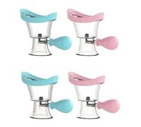 Suoumwa Tasse de Coiffeur en Silicone Enveloppe en Silicone en Silicone Transparente Propre