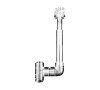 Suoumwa Tif de Glissade Filtre à Eau Aquarium Pipe D'Écurie Pipe de Transparente Flow Outplow Outplow Arec de Nettoyage Accessoires de 25 mm