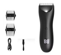 Suoumwa Tondeuse à Cheveux de Corps Rasoir Électrique à Lame en Céramique Peigne pour le Corps Groomer pour Sans Base