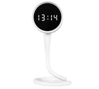 Suoumwa Tuya Smart Clock Alarm WiFi Batterie Caméra 3MP Vision Nocturne Application Mobile Affichage et Enregistrement à Distance Carte SD Mémoire Caméra A