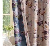 SUOUO Rideaux occultants Double Face à Motif Floral Vintage pour Chambre à Coucher, 2 Panneaux de 213 cm de Long, Isolation Thermique, Rideaux de fenêtre occultants pour Salon