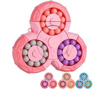 SUOXU Magic Bean Cube Rotatif - Jouet Créatif pour Doigt et de Décompression à Main - Cadeau pour Enfants à Partir de 3 Ans