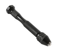 SUOYATE Perceuse à Main, 1 Ensemble de forets hélicoïdaux Professionnels Étau à Broche de précision Mini Micro Foret à Main Ensemble d'outils rotatifs avec 20 forets Noirs, comme le montre la photo