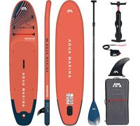 SUP Aqua Marina Monster 12'0" Planche de stand up paddle gonflable | 366 x 84 x 15 cm | Planche de surf pour débutants & avancés avec accessoires