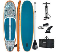 SUP Board Aqua Marina Pure Air Tropic 10'2 (310 cm) gonflable - Set avec pagaie, pompe, leash & sac