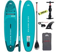 SUP gonflable Aqua Marina Breeze 300 cm Blue - Set avec accessoires & bouée verte pour pagaie 2025