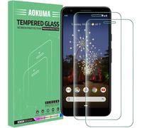 Sup Google Pixel 3a Tempered Glass, [Pack Of 2] Tempered Glass Google Pixel 3a [0.26mm] [Extreme Scratch Resistant] [High Definition] Easy Installation Screen Protector Film