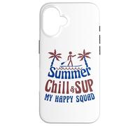 SUP-Paddle Stand Up paddling board paddleboarding Supboard Coque pour iPhone 16