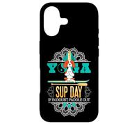 Sup Stand Up Paddle Board Paddling Chiens Yoga supboard Coque pour iPhone 17