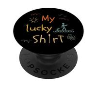 Sup Stand Up Paddle Board Paddling Vintage drôle Supboard PopSockets PopGrip Adhésif