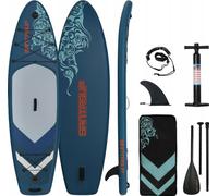 SUP SUP Board Set 300x85x12cm jusqu'à 180kg 3-PERSON FAMILY +ADDRESSES XXXL