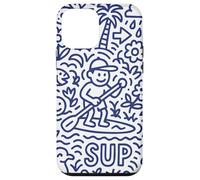 Sup Surf Stand Up Paddle Board Doodle-Fun supboard Sup Coque pour iPhone 12 Mini
