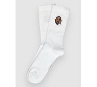 Supa Dupa Goods Snoop Socks blanc S