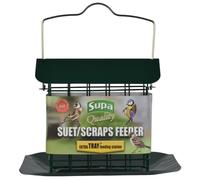 Supa Le bloc de suif de qualité supérieure avec plateau a été spécialement conçu pour l'alimentation des blocs de suif et restes mais peut également être utilisé pour les fruits, les blocs de graines, etc.