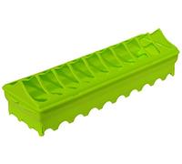 Supa Mangeoire Anti-perchoir pour Poulet, 50 cm, avec Pieds Extensibles, Convient pour Les volailles et gibiers à Plumes de Grande Taille, fabriquée au Royaume-Uni, Vert anis