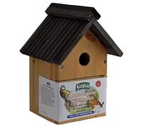 Supa Nichoir Multifonction pour Oiseaux Sauvages - Peut être Ouvert sur Le Devant ou Traditionnel - Convient pour de Nombreuses espèces d'oiseaux de Jardin