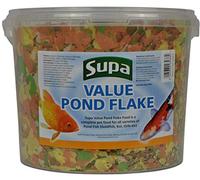 Supa Nourriture pour Poissons de Bassin, Seau de 3 litres | Nourriture de qualité supérieure pour carpes koï et Poissons de Bassin | Fournit Un régime équilibré