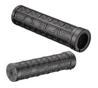 Supacaz Grizip Grip Lock-on-Paire de Poignées pour Cintre VTT Mixte Adulte, Noir, 31.5 mm