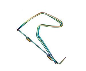 SUPACAZ Portaborraccia TIFLY Cage in 100% Titanio Oil Slick