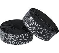 Ruban de cintre supacaz super sticky kush star fade bling noir platinium bouchons