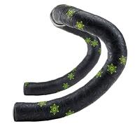 Supacaz Super Sticky Kush Handlebar Tape Noir Neon Yellow Print / Neon Yellow