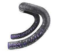 Supacaz Super Sticky Kush Star Fade Purple Refractor Ruban de cintre - Cyclisme Vélo de route Cintre Guidoline Enroulement