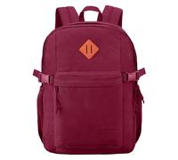 SUPACOOL Sac à Dos Léger et Décontracté pour Homme et Femme, Grand Sac à Dos pour écolier, Garçons et Filles, 16.5 Inch, Vin Rouge