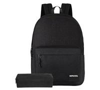 SUPACOOL Sac à dos léger et décontracté pour ordinateur portable 17.3 Pouces pour hommes et femmes, sac à dos pour un usage quotidien, sac à dos pour l'université