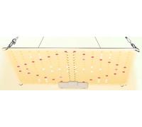 SUPACROP Lampe Horticole LED 100W Dimmable, Lampe de Croissance et Floraison pour Plantes, Spectre Complet UV IR, Lampe Plante Intérieur, Idéale pour Culture Indoor, Semis, Légumes et Fleurs