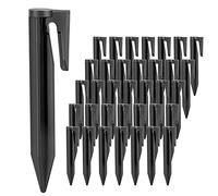 Supamz Lot de 100 piquets, pour câble de délimitation de tondeuse, piquets d'ancrage au sol, pour tondeuse, robot, câble de délimitation, compatible avec Gardena, Worx, Bosch