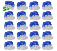 Supamz Lot de 20 connecteurs de câble pour robot tondeuse, tondeuse à gazon, tondeuse à gazon, Automower 314, bornes de câble étanches pour robot tondeuse Gardena