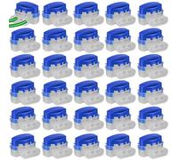 Supamz Lot de 30 connecteurs de câble pour robot tondeuse à gazon Automower 314 étanche Bornes de raccordement pour robot tondeuse Gardena