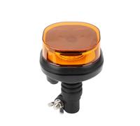 SUPAREE 12/24V Lumière Stroboscopique LED Gyrophare LED Stroboscopique Gyrophare Rotatif avec Interrupteur E-MARK 12 Modes de Flash Ambre pour Véhicules Agricoles Camion Chariots Élévateurs