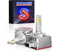 SUPAREE Ampoule D1S 35W Voiture LED D1S Canbus 26000LM 6500K