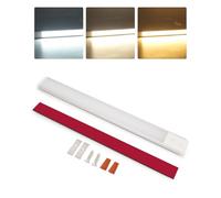 SUPAREE Lampe 12V LED Camping Car Barre Eclairage Camping Car Plafonnier LED 12V Caravane 3 Couleurs 2700K-6500K Dimmable pour RV Camion Bateau Van Fourgon 1PC