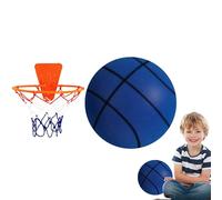 Supatmul Ballon De Basket Silencieux, Entraînement en Mousse Haute Densité, Basket-Ball Muet, Dribble Intérieur, Balle Silencieuse Légère Rebondissante pour Diverses Activités Intérieures