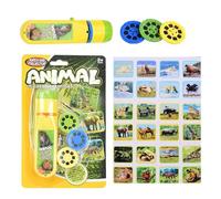 Supatmul Lampe Torche De Projecteur pour en-fants, Jouet De Lampe De Poche pour en-fants avec 3 Disques 24, Lampe De Projection De Torche pour Garçons Et Filles