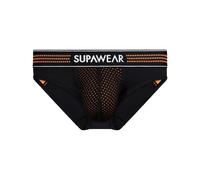 Supawear - sous-vêtement Slips Hommes - Mesh Brief Neon Orange - 1x Taille L