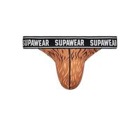SUPAWEAR - Sous-vêtement String Hommes - POW Thong Grizzly Bear - 1x Taille L